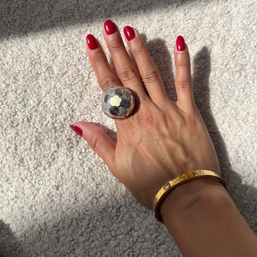 Brand New Lauren G Adams Silver And Gold Womens Ring